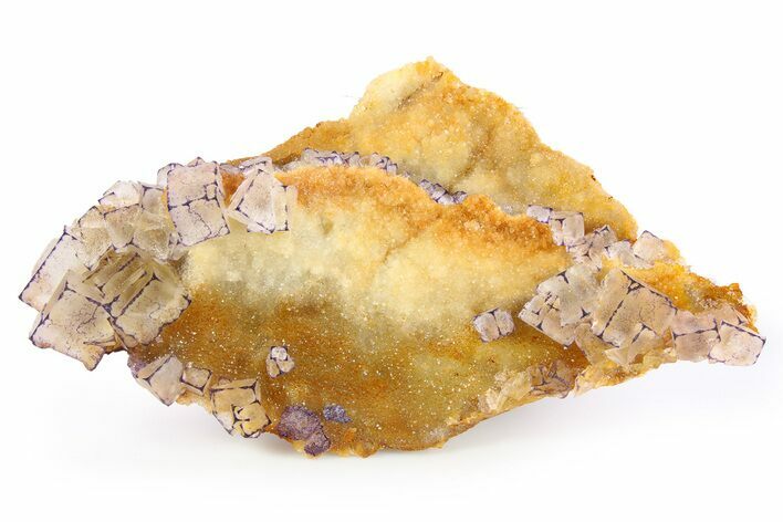 Purple Edge Fluorite - Qinglong Mine, China #258107